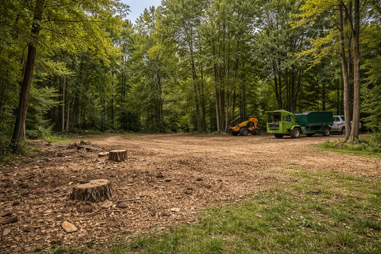 Lot clearing service Michigan