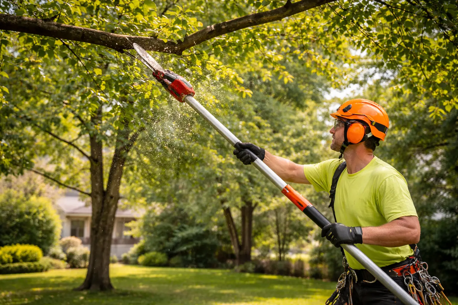 Tree trimming and pruning in Michigan